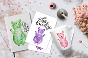 The Lucky Cat collection, an Illustration by Gray Cat Graphics (Thumbnail 2 of 12)