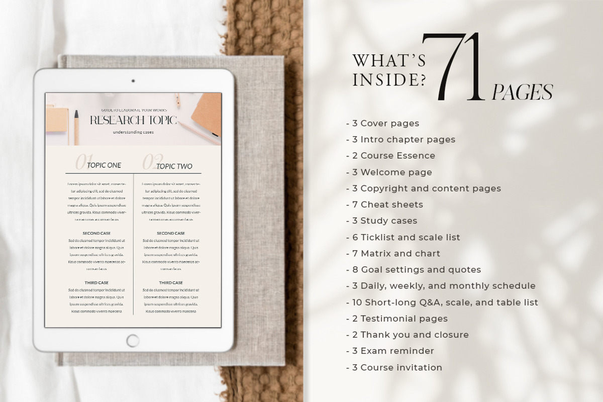 2in1 Bundle eBook + Workbook CANVA, a Magazine Template by Eviory (Photo 4 of 51)