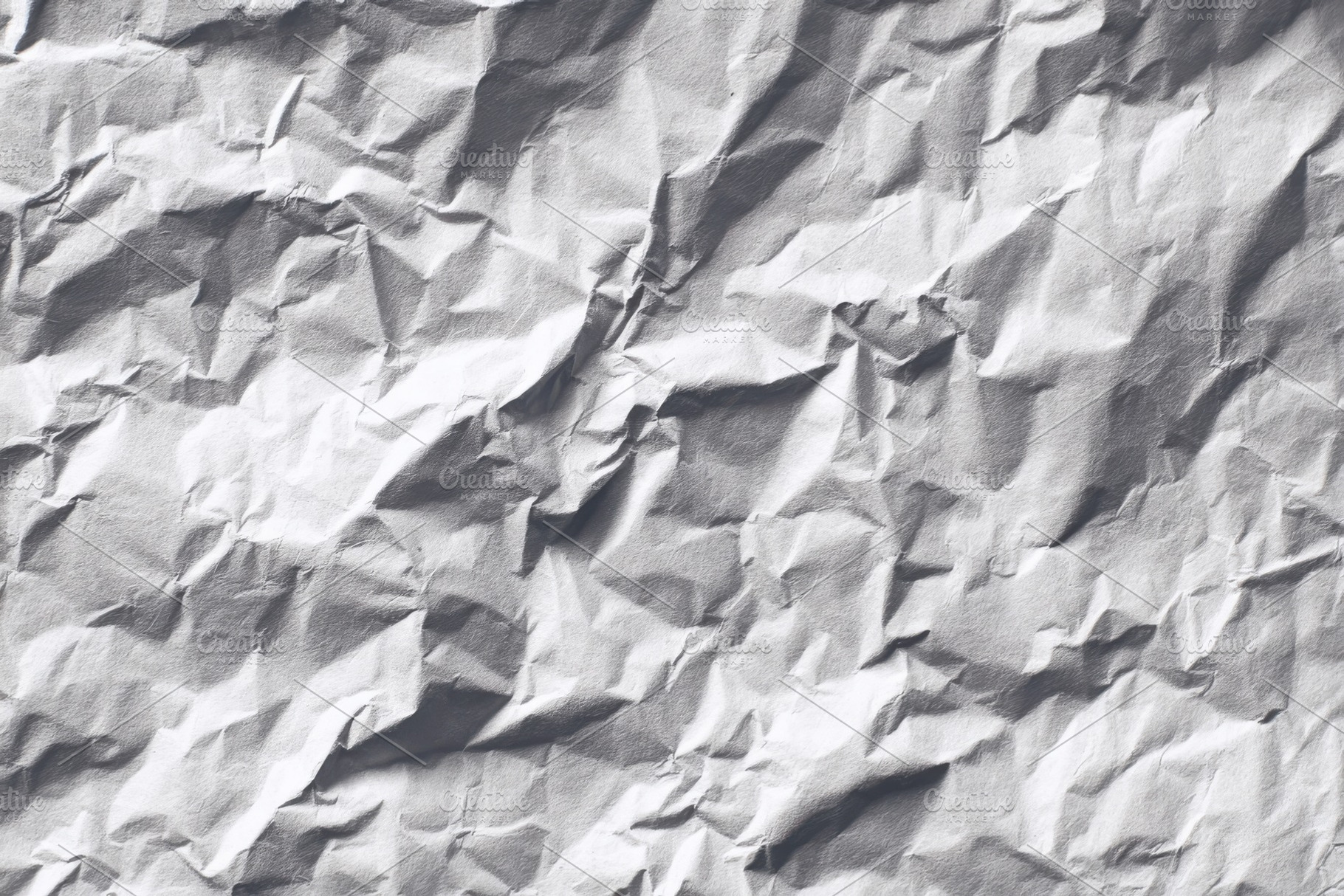 Crumpled paper texture background gr, an Abstract Photo by Pixeness Studio