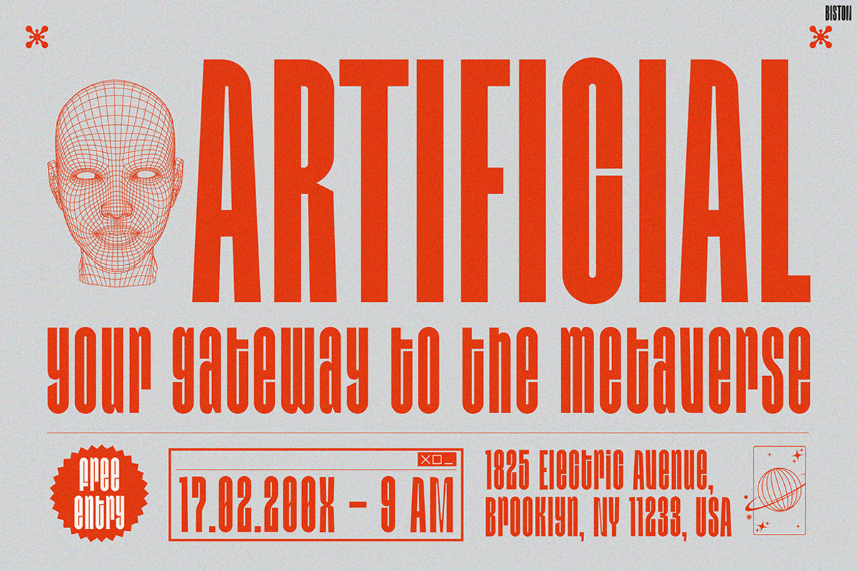 BISTON, a Font by Pinisi ART (Photo 6 of 10)