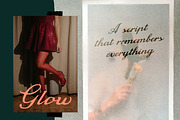 Dusty Strokes Archive Vintage Script, a Script Font by Struvictory.art (Thumbnail 3 of 9)