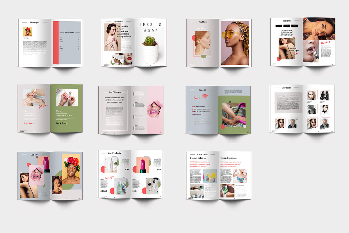 Vanity Brochures Template, a Brochure Template by ORCOLOR (Photo 6 of 18)