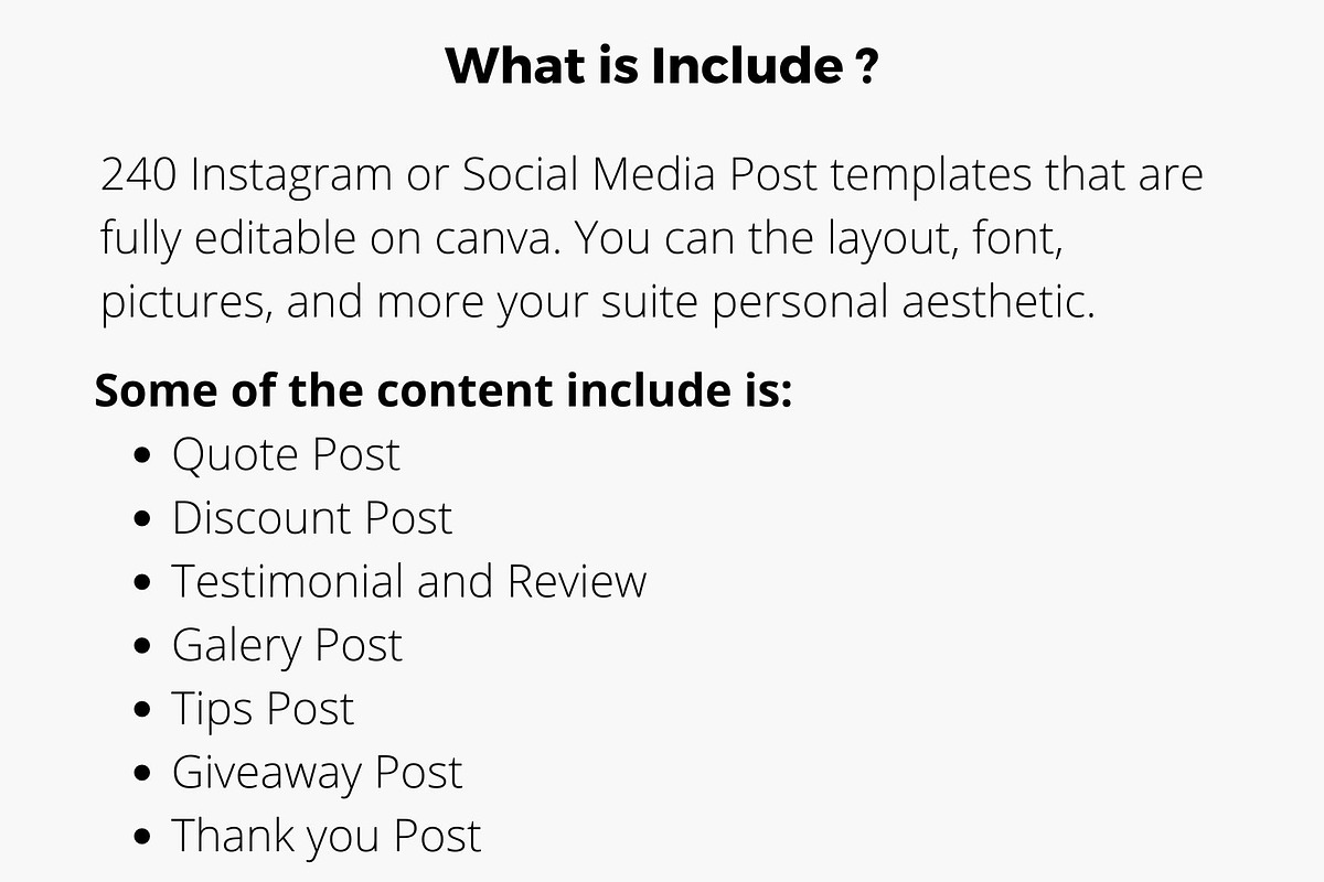 Fashion Social Media Canva Templates, a Templates & Theme by BoontenStudio (Photo 3 of 4)