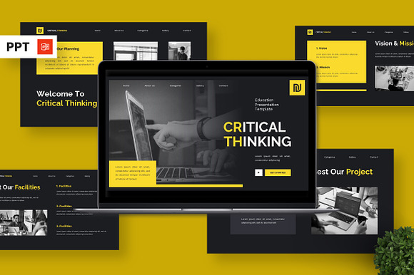 Critical Thinking - Education PPT preview 7