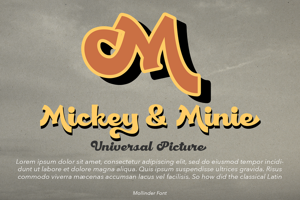 Mollinder Font, a Script Font by TypeClassHeroes (Photo 9 of 16)
