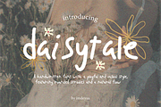 Daisytale - Playful Handwritten Font, a Handwritten Font by imdeyaa (Thumbnail 3 of 11)