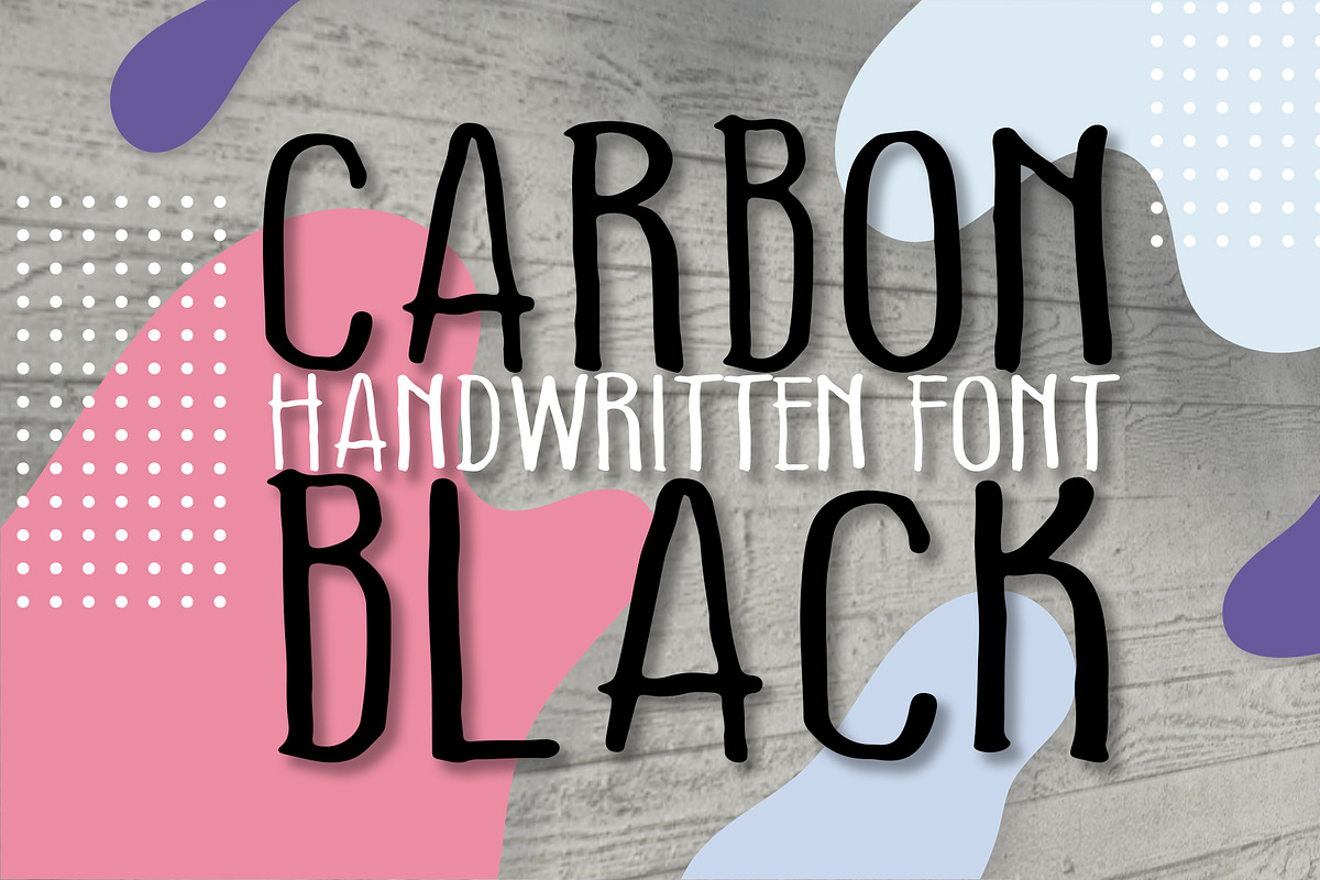 Carbon Black font