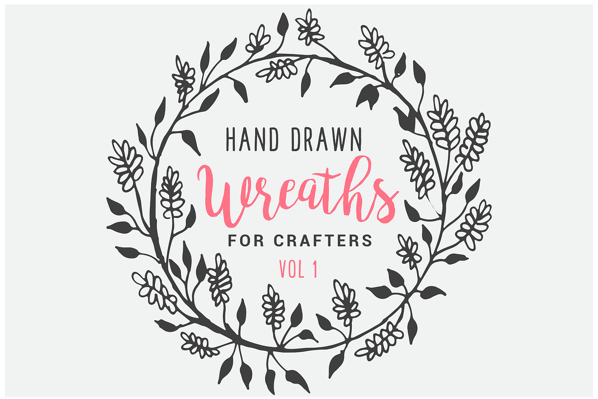 Wreaths for Crafters Vol 1, an Illustration by Brandi Lea Designs (Photo 1 of 2)