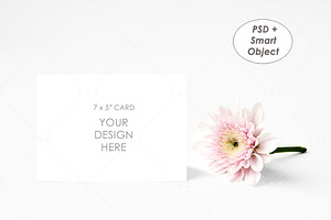 7 X 5 Card Mockup