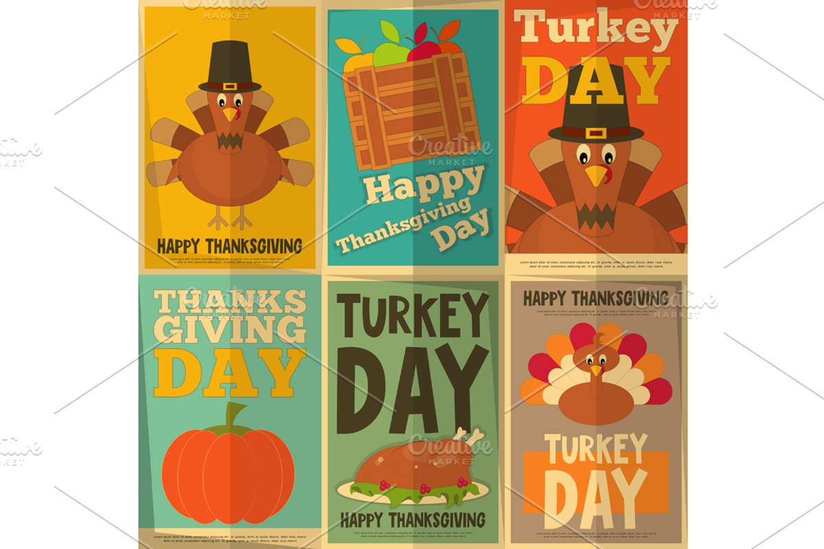 Thanksgiving Day, an Animal Illustration by ELFIVETROV DESIGN (Photo 3 of 3)