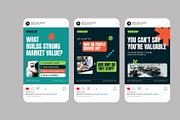 Teal Marketing Value Instagram Post, a Social Media Template by Neermana (Thumbnail 4 of 4)