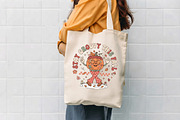 Stay Groovy This Fall Pumpkin PNG, a Seasonal Illustration by CrexoraLab (Thumbnail 4 of 4)