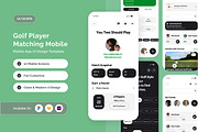 TeeVaa Golf Player Match App, an App Template by twinstd (Thumbnail 1 of 5)