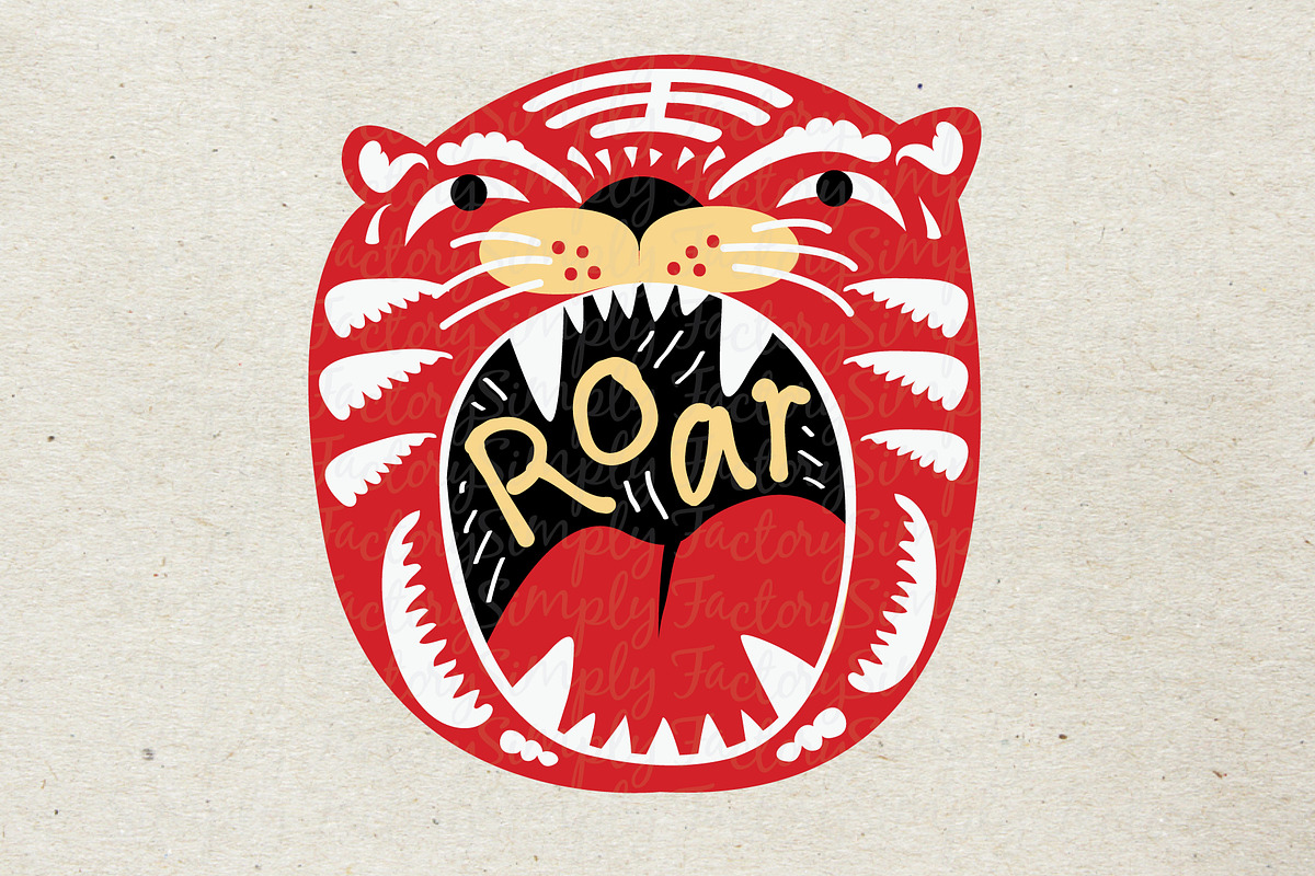 Roar Year of the Tiger 2022, an Animal Illustration by Simply Factory (Photo 2 of 2)