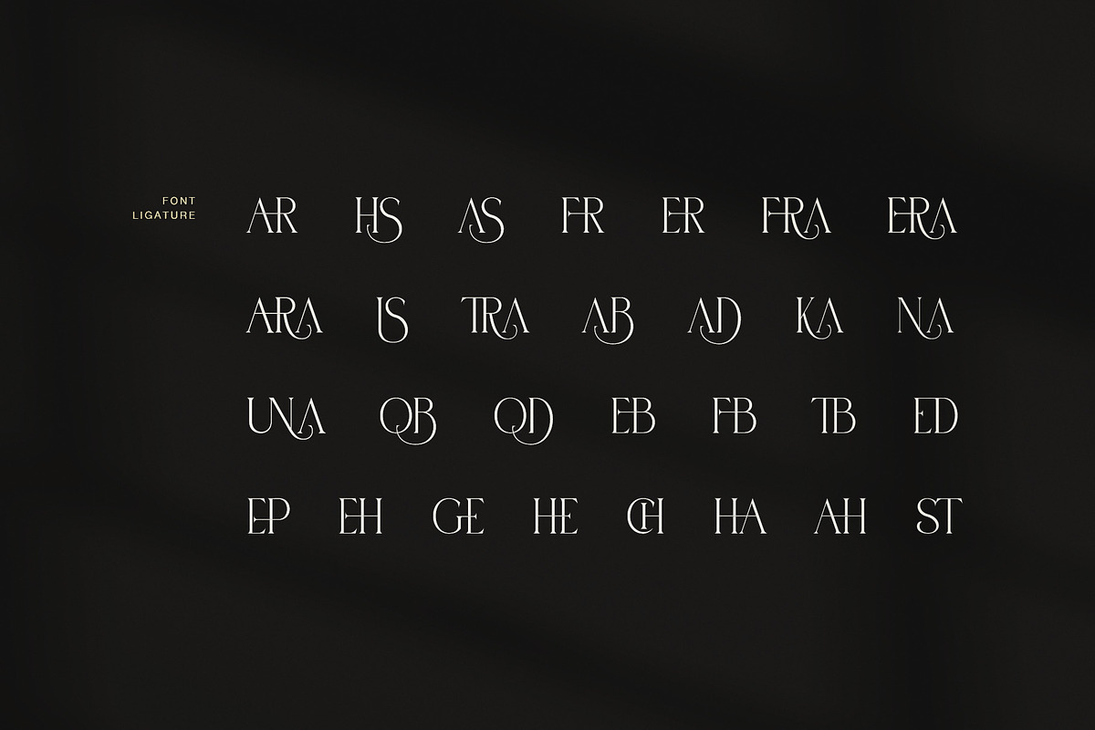 Asmara Elegant Serif Font, a Serif Font by Graphicxell (Photo 8 of 8)
