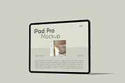 iPad Pro Mockup, an iPad Mockup by Graphicbars (Thumbnail 3 of 25)