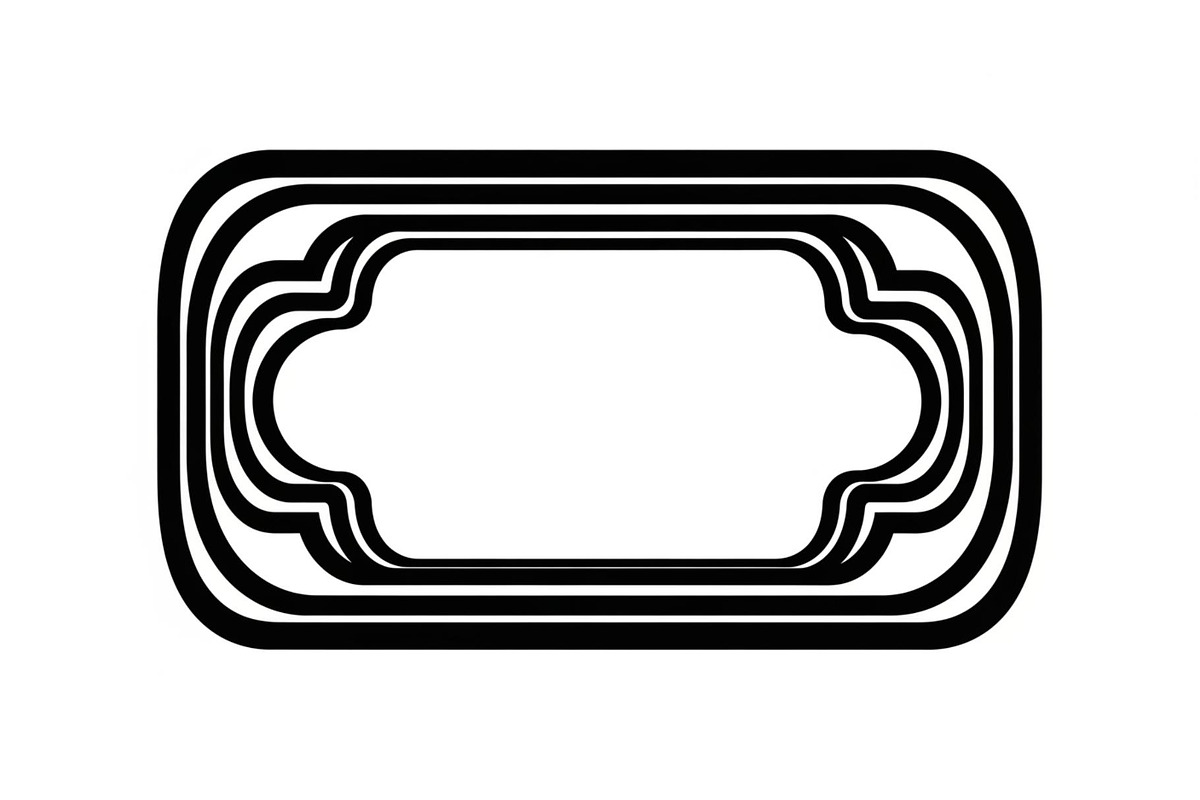 Retro Arch Label Frame Bundle Bundle, an Illustration by hafijul (Photo 2 of 31)