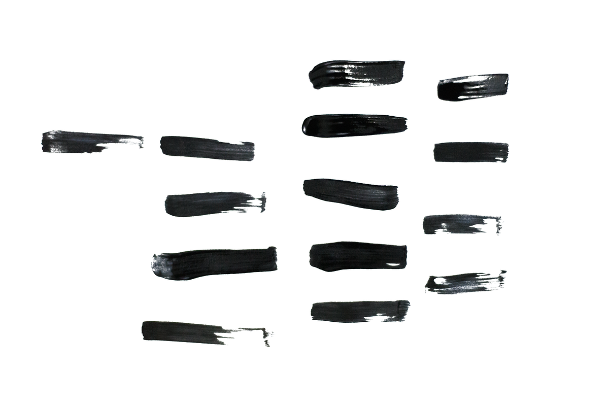 Brush strokes set, an Object Graphic by maidenmag