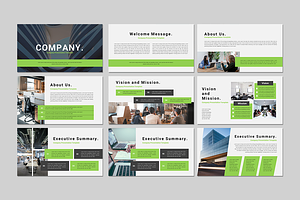 Company - Google Slides Template