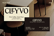 Akkyle – Modern High Contrast Serif, a Serif Font by Zaloma Studio (Thumbnail 6 of 11)