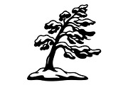Windblown Tree Silhouette, an Object Graphic by Gfx_Store (Thumbnail 10 of 16)