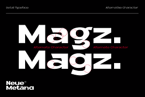 Neue Metana Font Family - 75% OFF