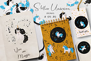 Stellar Unicorn, an Illustration by Lidiebug (Thumbnail 3 of 4)