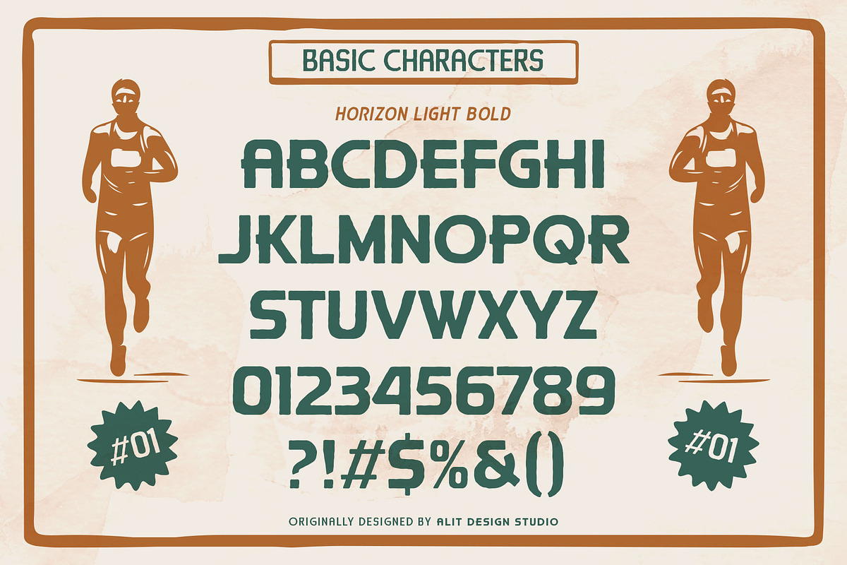 Horizon Light Typeface, a Sans Serif Font by alit design (Photo 7 of 20)