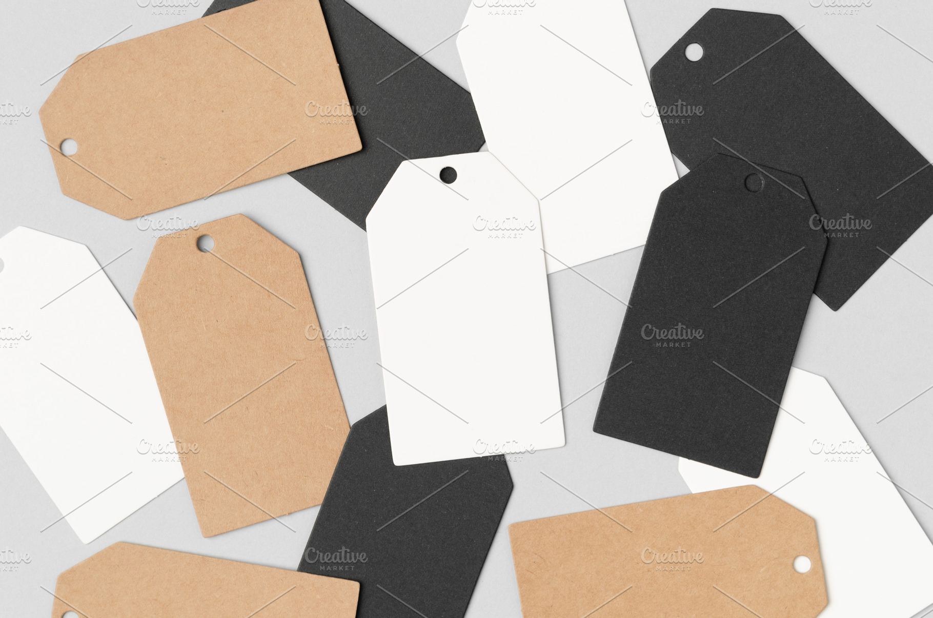 Clothing or gift tag mockup, JPEG, a Beauty & Fashion Photo by Shablon