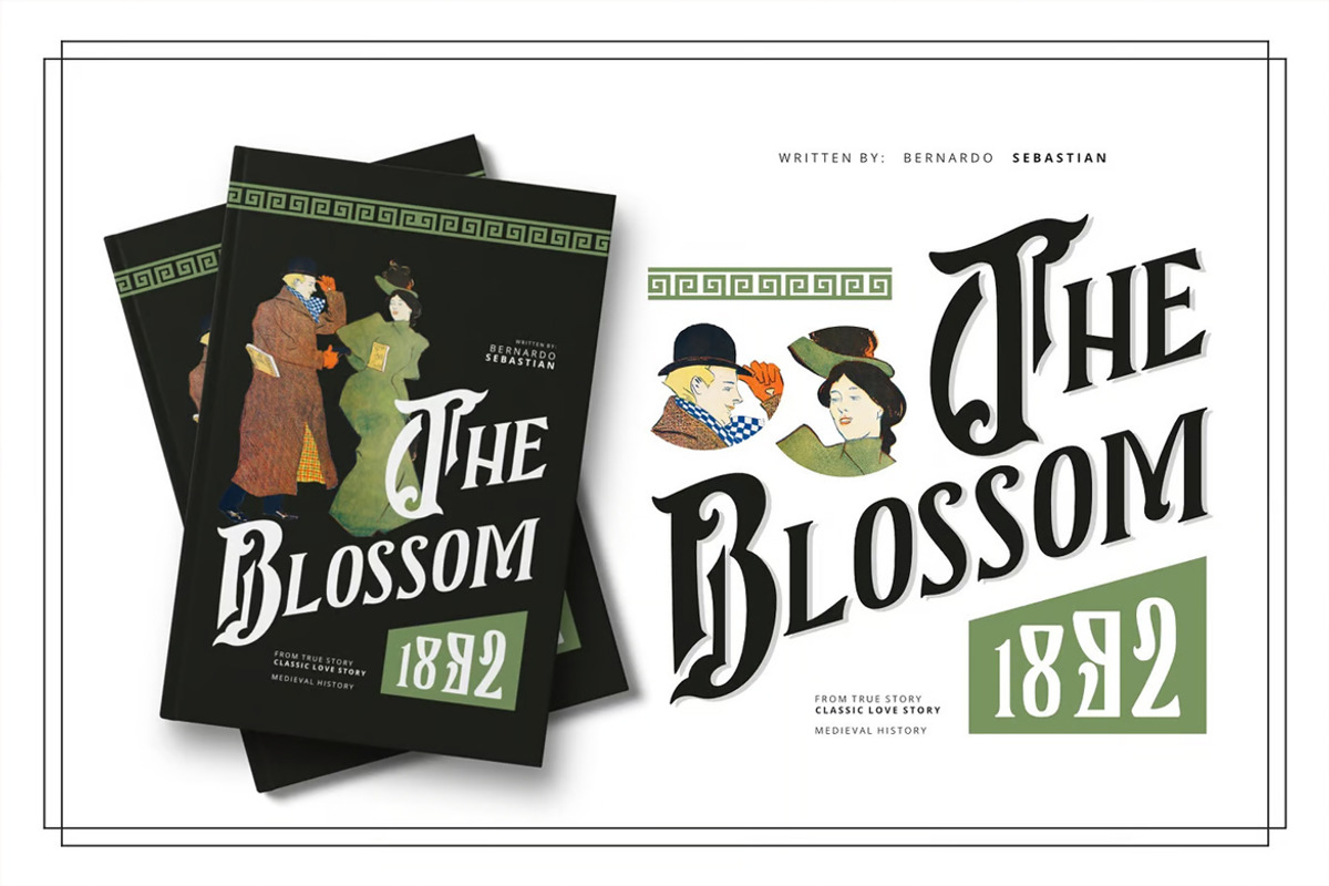 Progust - Vintage Font, a Blackletter Font by Viswal Studio (Photo 2 of 6)