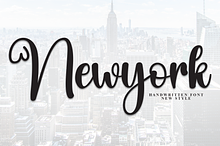 Newyork | Script Font