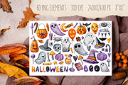 Happy Halloween set | 81 elements, an Animal Illustration by Aquarellka (Thumbnail 3 of 8)