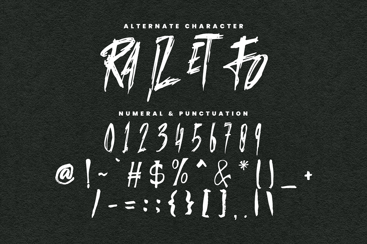 Craizets Demer Handmade Brush Font, a Handwritten Font by Maulana Creative (Photo 7 of 7)
