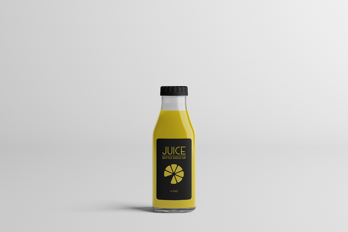 Juice Bottle Mock-Up 6, a Product Mockup by AY Mock-Ups (Photo 2 of 8)