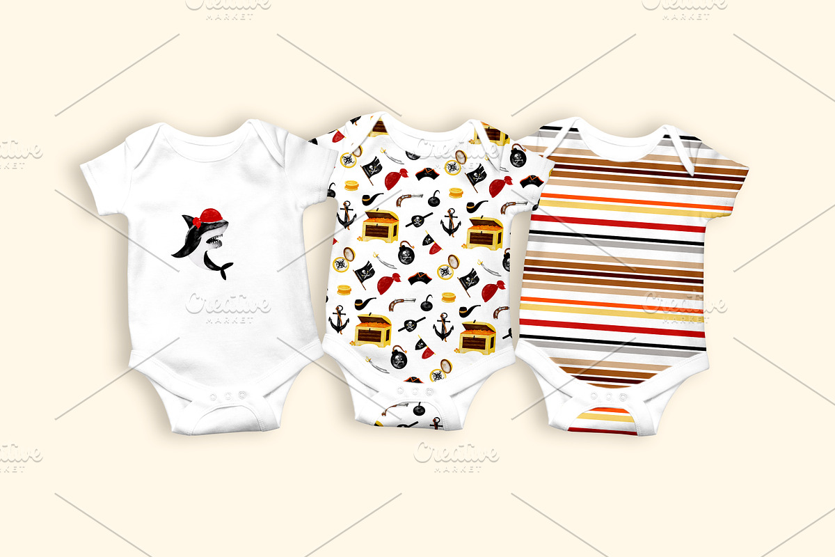Kids Playful Seamless Patterns, a Pattern Graphic by Oksana Dovhopol Art (Photo 10 of 14)