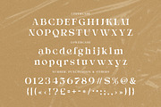Italigia Retro Bold Serif, a Serif Font by Cruzine (Thumbnail 4 of 8)