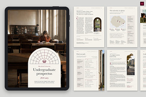 University Prospectus Digital, a Brochure Template by BrandPacks