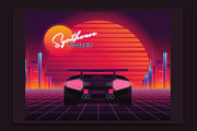 1980s Synthwave Toolkit, an Illustration by Polar Vectors (Thumbnail 18 of 18)