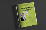 Green Non-Profit Annual Report, a Brochure Template by Neermana (Thumbnail 3 of 11)