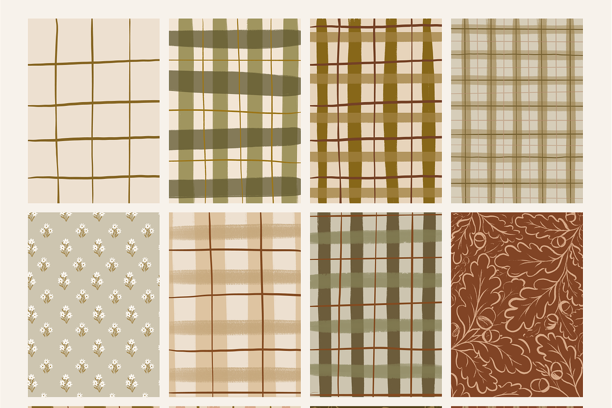 Autumn Fall Earthy Background, a Background Graphic by Cozy pattern shop (Photo 6 of 10)