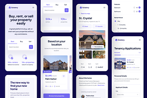 Estatery - Real Estate Web UI Kit