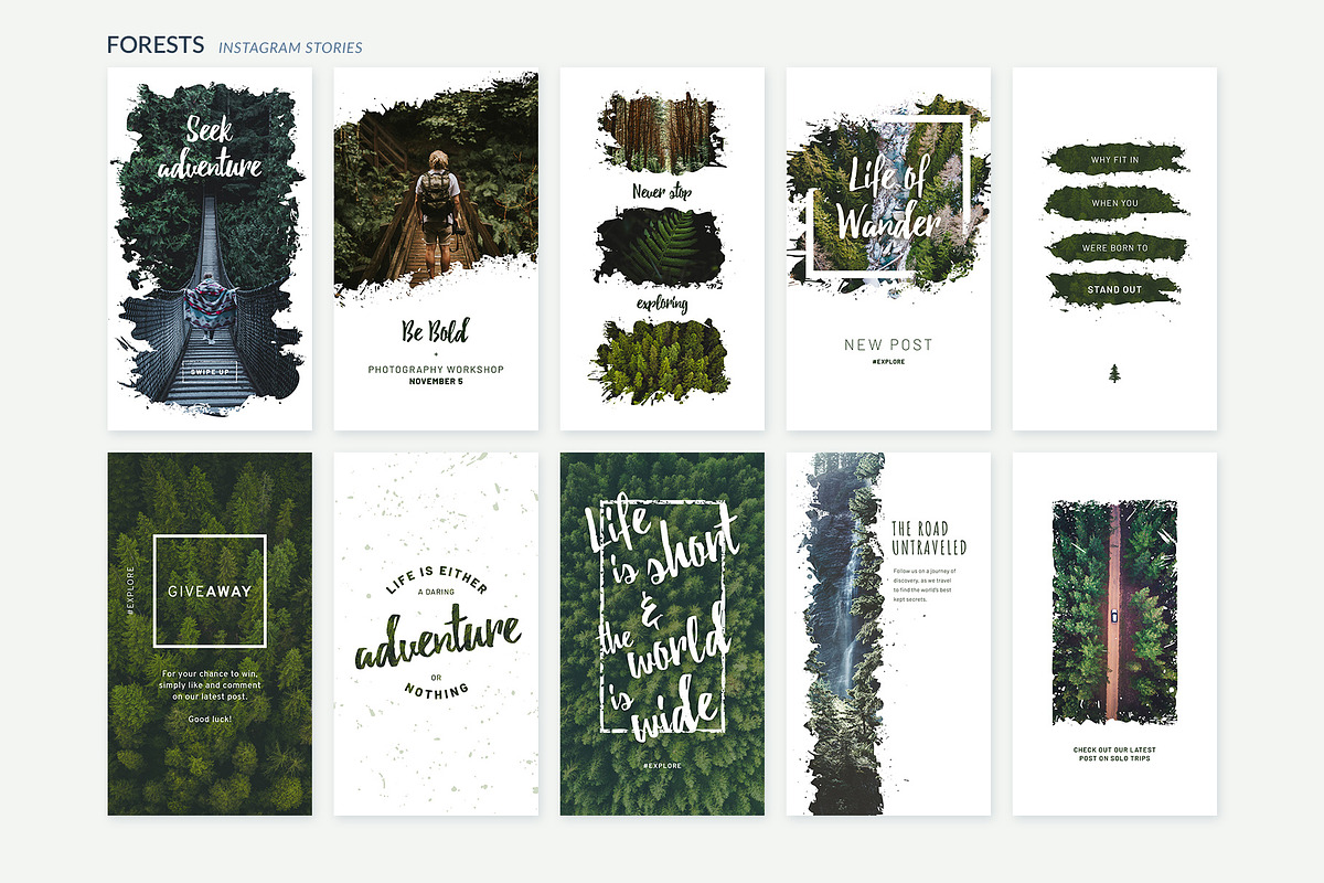 CANVA & PS Complete Instagram Bundle, a Social Media Template by Poego Social (Photo 8 of 52)