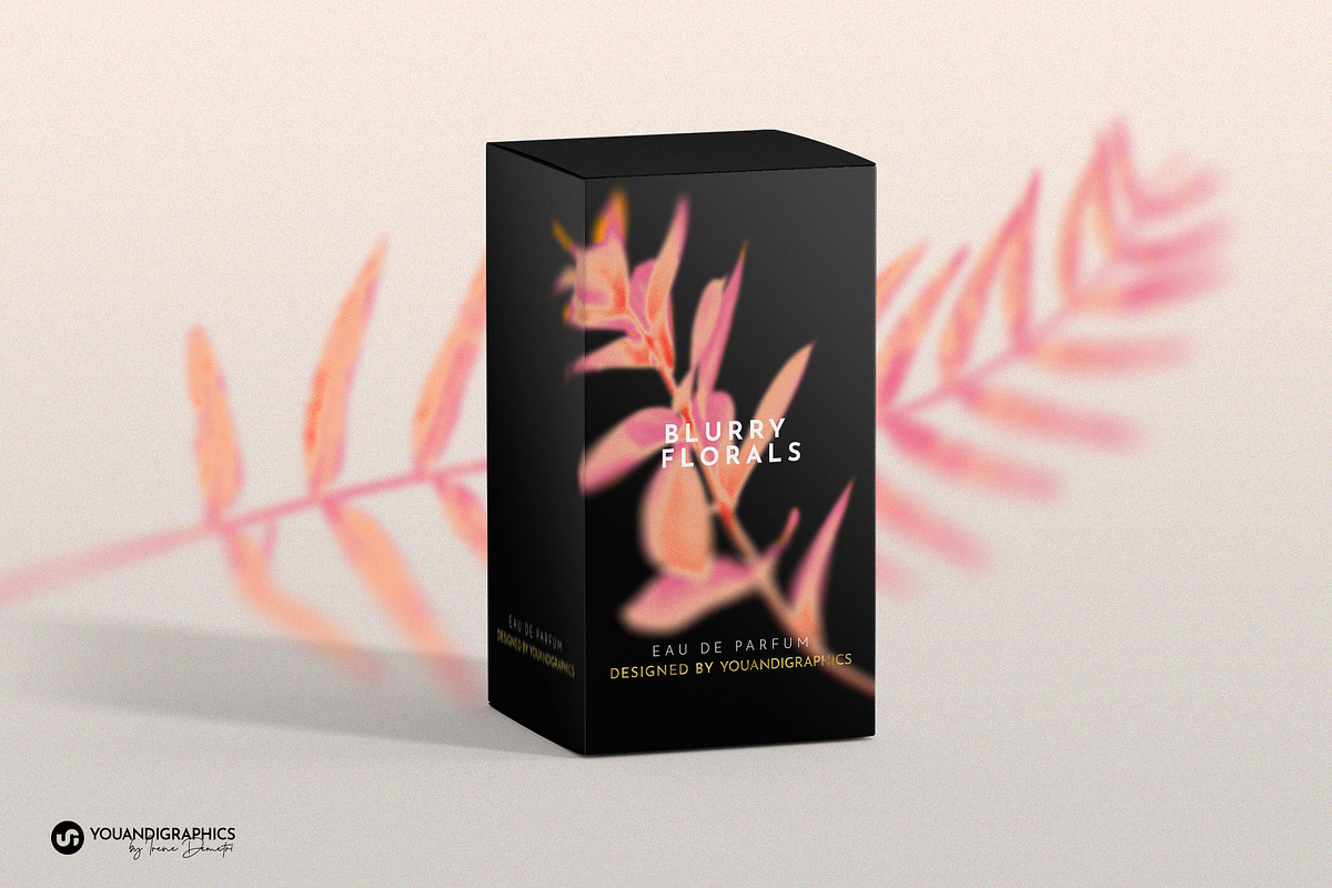 Blurry Florals Abstract Graphics, a Texture Graphic by Youandigraphics (Photo 7 of 12)