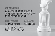 Bachroque Typeface, a Serif Font by ikiiko (Thumbnail 4 of 5)