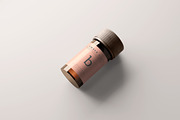 Amber Glass Bottle Mockup, a Cups & Container Mockup by pmvch (Thumbnail 14 of 20)