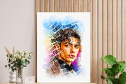 Unique Portrait Text Photo Effect, an Action Add-On by MRI STUDIO (Thumbnail 2 of 42)