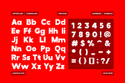 Vorn Bold Modern Grotesk Font, a Sans Serif Font by Vadovastd (Thumbnail 2 of 9)