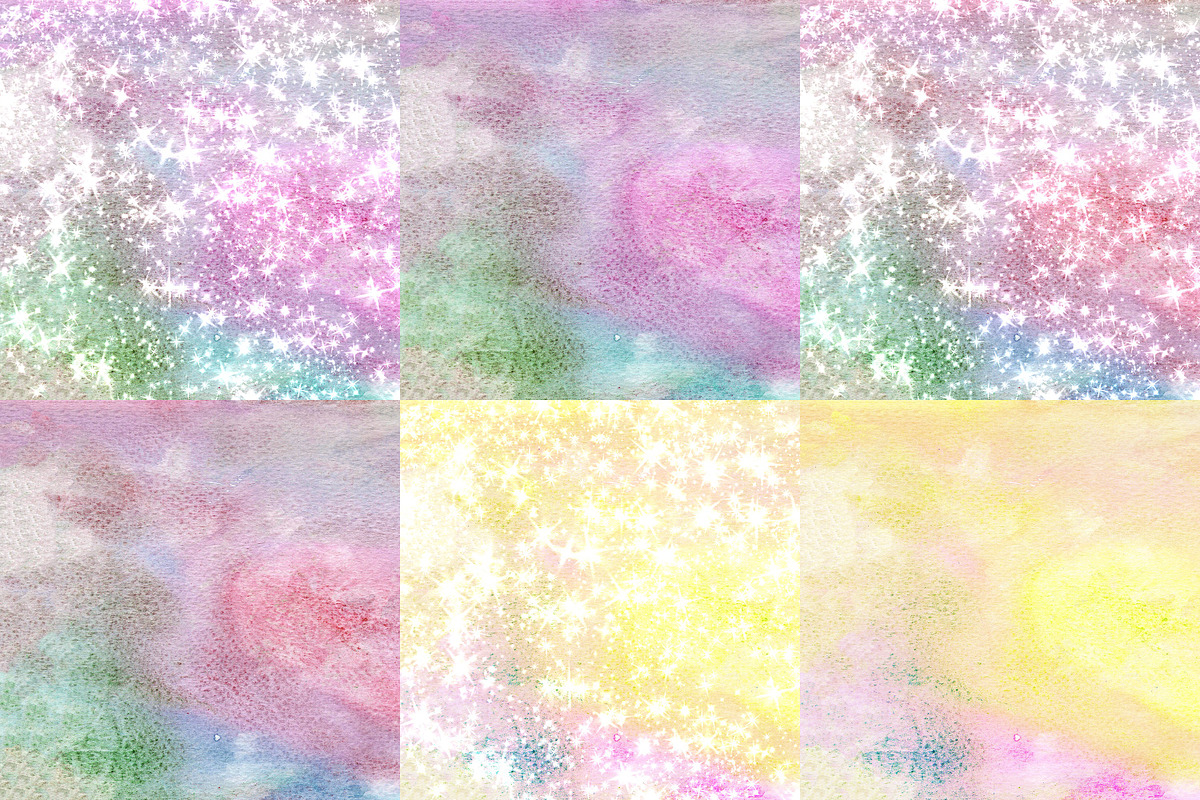 smooth and rough Watercolor Glitter, a Background Graphic by tchastudio (Photo 5 of 5)