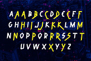 Dirtchunk - Futuristic Font, a Font by Prioritype Co (Thumbnail 8 of 9)