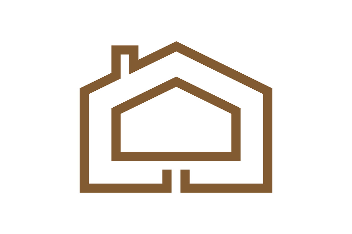 Modern home logo design, a Branding & Logo Template by Rhealea_Design